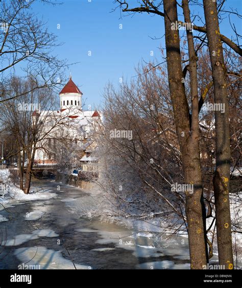 Vilnius Old Town Stock Photo - Alamy