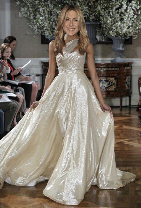 Wedding Gown Jennifer Aniston Wedding Dress Brad Pitt | wedding