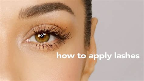 Individual Eyelashes: How to Apply and Remove Them