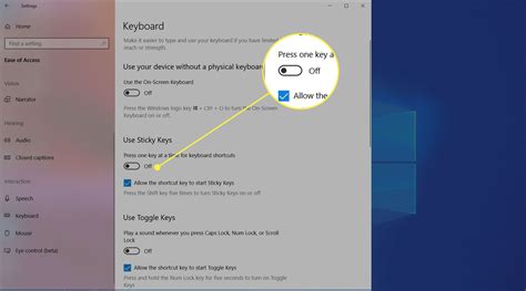 How to disable sticky keys windows 10 - agebermo