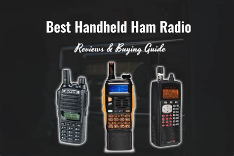 11 Best Handheld Ham Radio for Survival: Reviews & Buying Guide ...