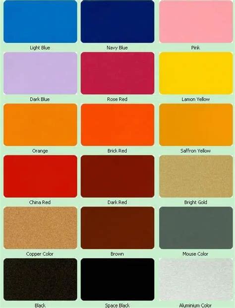 Aluminium Composite Panel Alucobond Ral/Pantone Plastic Color Chart, View ral/pantone color ...