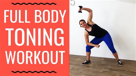 20 Minute Toning Body Workout for Women - Body Toning Exercises – With Dumbbells - Fitness Informers