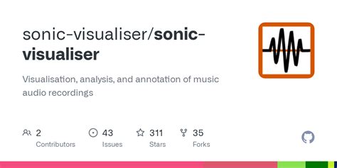 GitHub - sonic-visualiser/sonic-visualiser: Visualisation, analysis ...