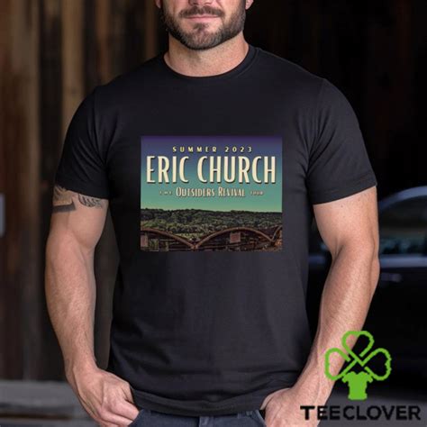 Eric Church tour 2023 poster shirt