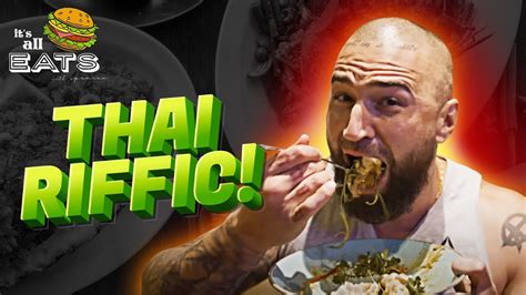 BEST THAI FOOD I have ever had - It's All Eats - YouTube