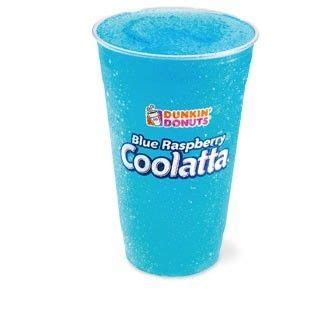 Dunkin Donuts Blue Raspberry Coolatta – Raspberry