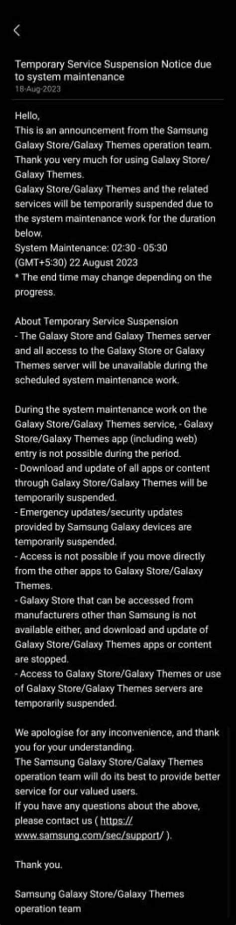 Galaxy Store: Samsung Galaxy Store, Themes to go offline on August 22: What it means for users ...