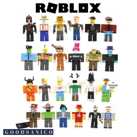 24pcs Roblox Building Blocks Figures Toys With Accessories - Etsy