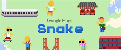 How to play Snake on Google and Google Maps?