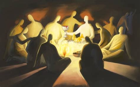 Last Supper Modern Painting at PaintingValley.com | Explore collection of Last Supper Modern ...