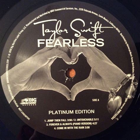 Taylor Swift - Fearless (Platinum Edition) - New Vinyl - High-Fidelity Vinyl Records and Hi-Fi ...