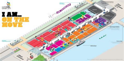 World Skills London - Visitor Map