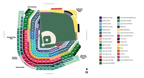 Fresh Wrigley Field Seating Chart with Seat Numbers - Seating Chart