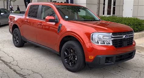 Ford Maverick With 2.0-Liter Ecoboost Filmed Up Close Returning 26.6 MPG | Carscoops