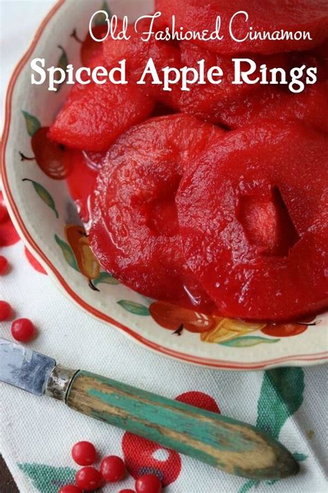 Cinnamon Spiced Apple Rings with Red Hots Candy - Restless Chipotle ...