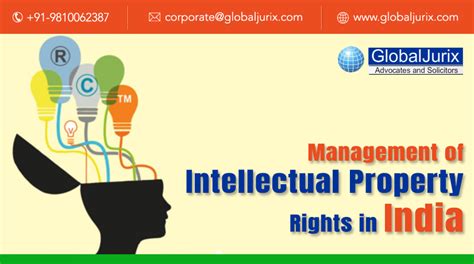 Management of Intellectual Property Rights in India