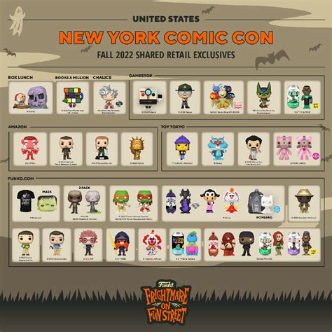 Funko Pop! vinyl New York Comic Con (NYCC) 2022 exclusives guide. – Pop Shop Guide – The ...