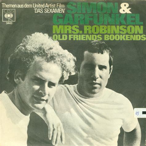 Simon & Garfunkel – Mrs. Robinson (Vinyl) - Discogs