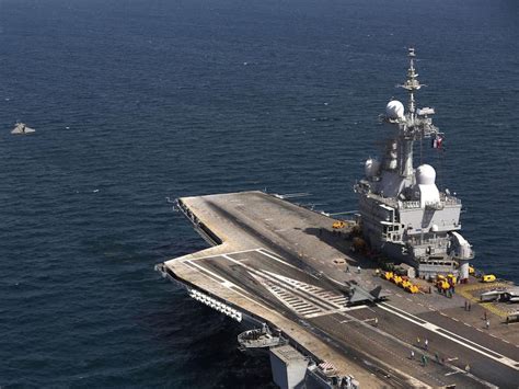 French carrier Charles de Gaulle sets sail for Asia