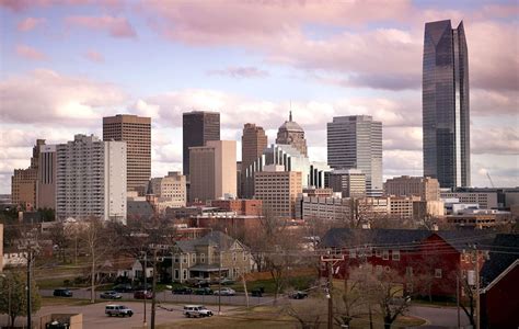 Oklahoma City skyline | Downtown okc, City skyline, Skyline