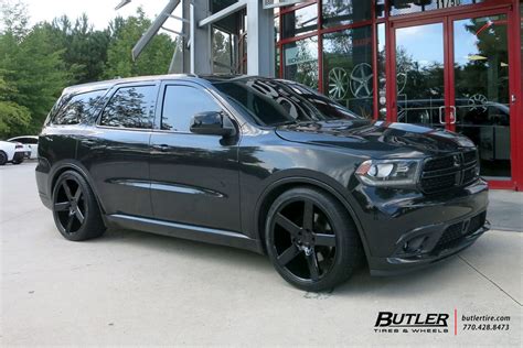 Dodge Durango with 22in Niche Milan Wheels exclusively from Butler Tires and Wheels in Atlanta ...