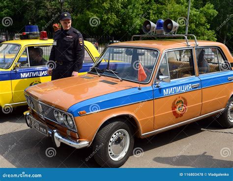 Soviet Police Car Editorial Photo | CartoonDealer.com #76678233