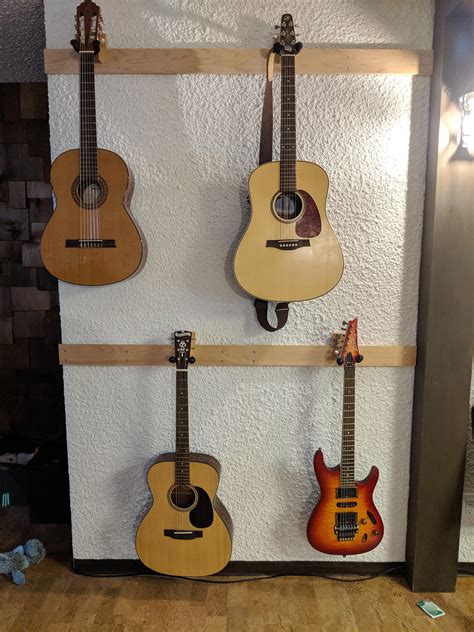 French cleat guitar wall : r/woodworking