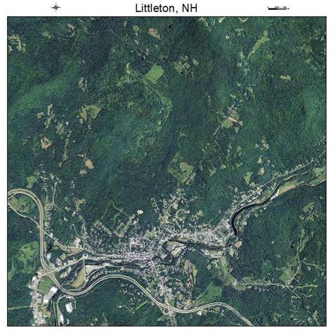 Aerial Photography Map of Littleton, NH New Hampshire