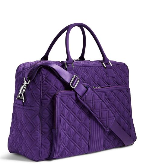 Lyst - Vera Bradley Quilted Weekender Travel Bag in Purple