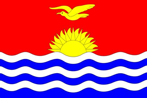 Beautiful Flag of Kiribati