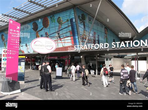 A view of Stratford station as the Central line is suspended for part of the morning during the ...