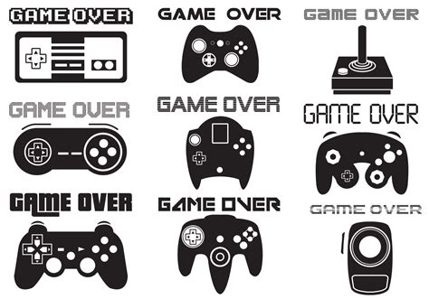 Game Over Vector 105511 Vector Art at Vecteezy