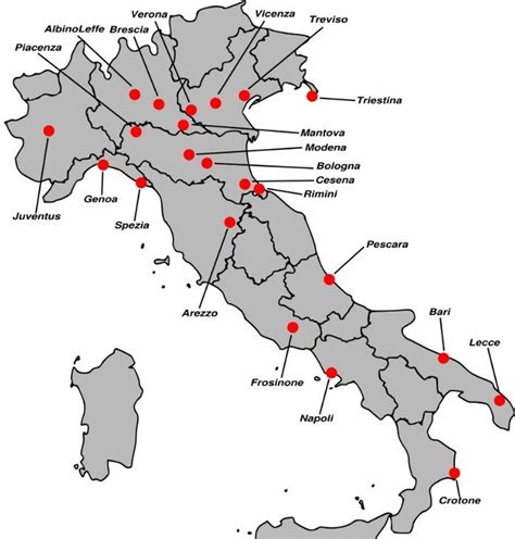 Map of Airports in Italy and places to Travel | This is Italy