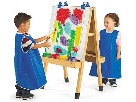 Lakeshore Toddler Heavy-Duty Hardwood Easel in 2020 | Easel, Lakeshore ...