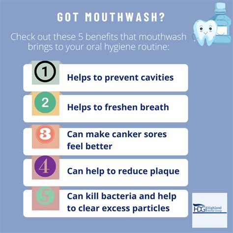 5 Benefits of Mouthwash - Highland Dental Group