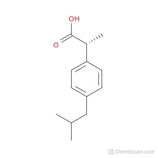 Ibuprofen Structure - C13H18O2 - Over 100 million chemical compounds | CCDDS