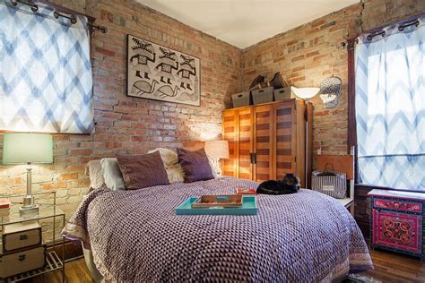 50 Delightful and Cozy Bedrooms with Brick Walls