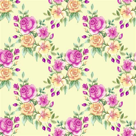 Flowers Watercolor Roses Background Free Stock Photo - Public Domain Pictures