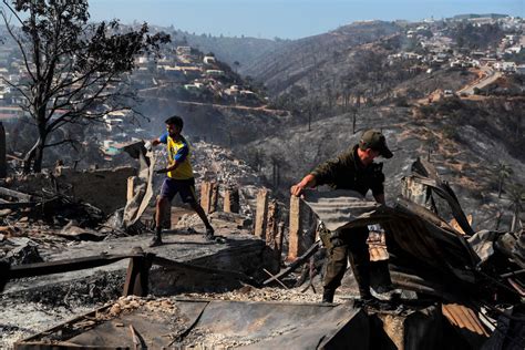 Authorities declare red alert in some areas of Chile due to forest ...