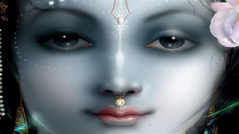 Beautiful Krishna Face HD Krishna Wallpapers | HD Wallpapers | ID #67040