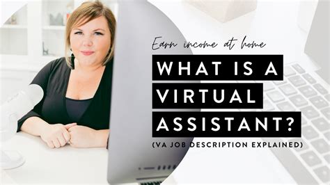 Virtual Assistant Job Description Explained (Earn Income from Home ...