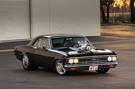 HD wallpaper: 1966, black, cars, chevelle, chevy, modified, pro, street | Wallpaper Flare