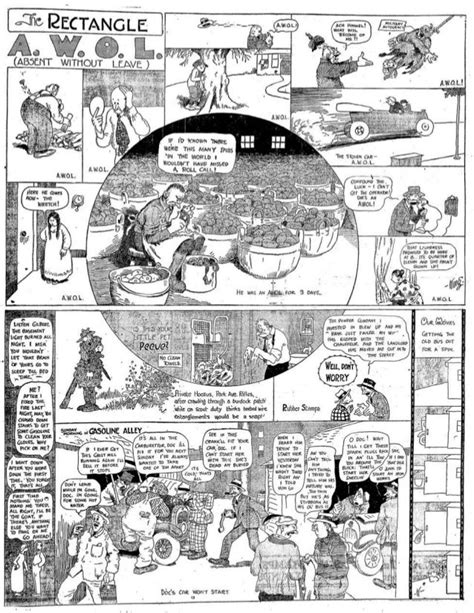 Gasoline Alley comic strip 1 1918