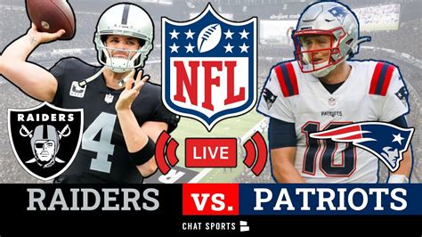 Raiders vs. Patriots Live Streaming Scoreboard, Free Play-By-Play, Highlights, Boxscore, NFL ...