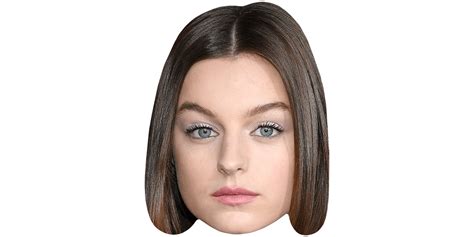 Emma Corrin (Short Hair) Celebrity Mask - Celebrity Cutouts