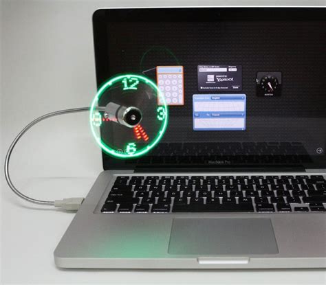 USB Powered Fan Clock