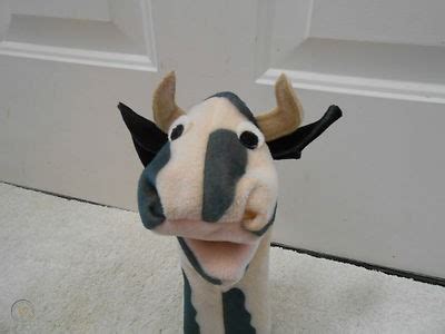 BABY EINSTEIN ORIGINAL RETIRED COW PUPPET RARE | #400682935