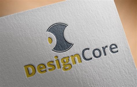 design core logo on Behance