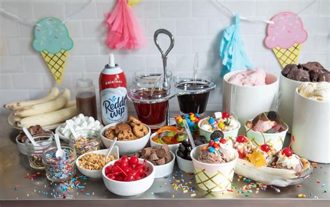 Ice Cream Sundae Bar - Culinary Hill